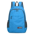 Foldable bright blue outdoor backpack made of lightweight waterproof nylon fabric - Below 20L / Light Blue