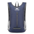 Opvouwbare grote capaciteit outdoor wandelrugzak in donkerblauw waterdichte stof - Onder 20L / Donkerblauw