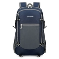 Lightweight foldable outdoor backpack in navy blue with waterproof ripstop fabric for hiking - Below 20L / Dark Blue