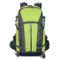 Waterproof outdoor hiking backpack in bright green and dark grey color combination - Below 20L / Fruit Green