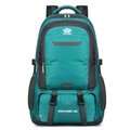 60L VANAHEIMR outdoor hiking backpack in teal and dark grey water-resistant fabric - 60L / Green