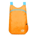 Leichter faltbarer orangefarbener Outdoor-Rucksack aus wasserfestem Ripstop-Nylon - Orange