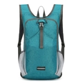 Sac à dos cyclisme bleu cyan imperméable léger avec poches latérales en filet et bande réfléchissante - Vert Turquoise