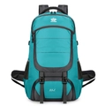 Blue 85L hiking backpack with VANAHEIMR logo and professional tear-resistant fabric - One Size / Green