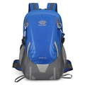 45L waterproof outdoor hiking backpack in blue and gray with durable Nordic ripstop fabric - One Size / Sapphire Blue