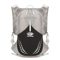 Light grey Vanaheimr outdoor hydration vest pack for professional trail running and hiking - 33x13x46cm / Firmament Grey