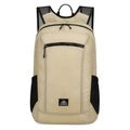 Waterproof khaki outdoor backpack for hiking and cycling with large capacity and mesh pockets - 20-35L / Khaki