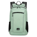 Water-resistant mint green outdoor backpack with large capacity for travel and hiking - 20-35L / Lake Green