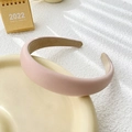 Schicker rosa gepolsterter Haarreif mit rutschfestem Stoff für einen klassischen Vintage-Look - Rosa