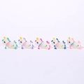 Set of five colorful resin mini unicorn figurines for micro landscape decoration - Assorted Colors