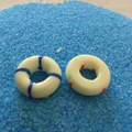 Modèles de bouées de sauvetage miniatures à rayures pour paysages de bouteilles - Bouée de Sauvetage Bleue / Diamètre 1.5cm