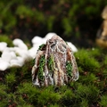 Miniatura de montaña con textura de musgo para decoración de acuarios y bonsáis - Estilo de Pico Rugoso (No. 3)