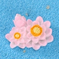 Miniature de fleur de lotus en résine rose pour décorations de micro paysage - Lotus Rose
