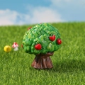 Miniatura di melo in resina per micro paesaggi e decorazioni da scrivania - Stile Albero di Mele Rosse (1#)