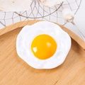 DIY realistic fried egg resin flatback charm for phone case crafts and food play decor - Egg (No Magnet)