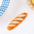 Realistic large French baguette fridge magnet with golden brown crust and textured detail - Bread (No Magnet)