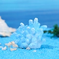 Blaues künstliches Korallenornament mit Wabenstruktur für Aquarium-Landschaftsdekor - Blaue Poröse Koralle (Nr. 3)