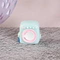 Miniatur-Puppenhaus-Waschmaschine Ornament in Macaron-Rosa und Blau Farbtönen - Blaue Mini-Waschmaschine (Modell G)