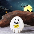 Geisterfigur mit Boo-Schild für Halloween-Terrarien und Mikro-Landschaftsdekor - Boo-Schild Geist (Stil C)