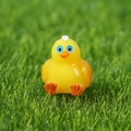 Miniature yellow chick figurine made of resin for Easter landscape decoration - Little Yellow Chick