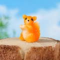 Miniatura de ardilla de resina para decoración de micro paisajes y jardines - Pequeña Ardilla
