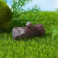Tronco de árbol en miniatura de resina para decoración de jardín y suculentas - Rama de Árbol