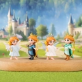 Cute cartoon angel princess and prince resin figurines for desktop or car decor - Random Character Style