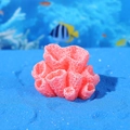 Decoración de arrecife de coral rosa en resina para acuarios con textura realista - Coral en Racimo Rosa (Estilo B)