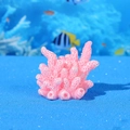 Decorazione corallo rosa in resina per acquario con trama naturale e vivace - Corallo Ramificato Rosa Testurizzato (Stile G)