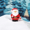 Miniatura di Babbo Natale con abito rosso e barba bianca per decoro natalizio - Babbo Natale