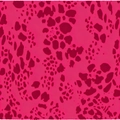 Modisches quadratisches Halstuch mit rosa Leopardenmuster und digitalem Tierdruck - 70x70 / Rosaroter Leopard