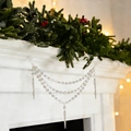 Decorazione natalizia in perline acriliche a tre livelli con ciondoli a forma di ghiacciolo - Stile Pendente a Ghiacciolo a Più Strati (Stile 3)