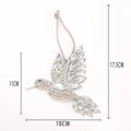 Sparkling crystal hummingbird hanging ornament for Christmas window and home decoration - Bird Style
