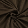 Macro detail of soft coffee brown modal fabric with fine knit texture and fluid drape - 2XL / Top And Bottom / Brown