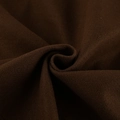 Textura macro detallada de tela de lana marrón oscuro de alta calidad con acabado suave - S / Marrón Oscuro