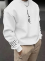 Détails du sweat blanc en coton avec imprimé Mayhem sur la poitrine et épaules tombantes - XS / Blanc (Mayhem)