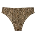 Bragas sin costuras de seda de hielo con estampado de leopardo para mujer - S / Pequeño Leopardo Roto