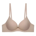 Soutien-gorge beige sans couture avec bretelles réglables offrant un soutien maximal - 70B / Chair