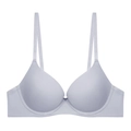 Soutien-gorge violet clair sans couture à bonnet plein avec bretelles réglables - 70B / Hauts / Gris