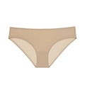 Bragas de seda de hielo sin costuras en color carne para mujer con diseño de cintura baja - S / Color Piel