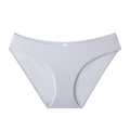 Seamless light purple low-waist panties in breathable smooth fabric for women - S / Gray