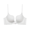 Sujetador blanco sin costuras con escote en U profundo y tirantes ajustables - 70A / Blanco