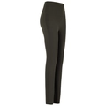 Pantaloni da yoga a vita alta verde oliva da donna con controllo pancia e effetto push-up - S / Verde Retaggio