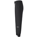 Dunkelgraue Jogginghose für Damen mit hohen Bund, Reißverschlusstaschen und MEDEA-Druck - S / Schwarz