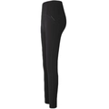 Leggings da yoga neri a vita alta con cuciture laterali snellenti e design elasticizzato - S / Nero