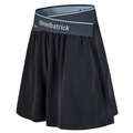 Pantalones cortos deportivos negros de talla grande para mujer con cintura alta cruzada - S / Bottoms / Gris oscuro