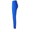 Pantalon de yoga bleu royal à taille haute avec contrôle du ventre et effet push up - Bleu Électrique