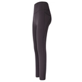 Mallas de yoga de talle alto con control de abdomen y bolsillos laterales en antracita - S / Gris
