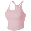 Soutien-gorge de sport dos nageur rose clair avec coussinets pour le yoga et fitness - Rose Argile