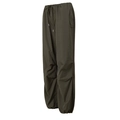 Pantalón cargo holgado para mujer en verde oliva con cordón y tejido técnico texturizado - Verde Militar